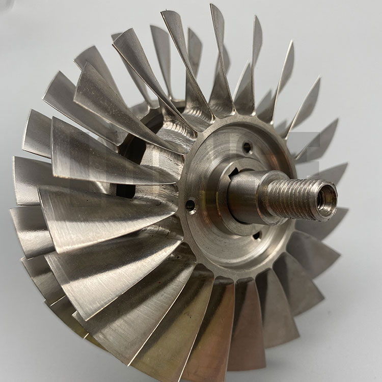 How are nickel-based alloy parts precision-machined?