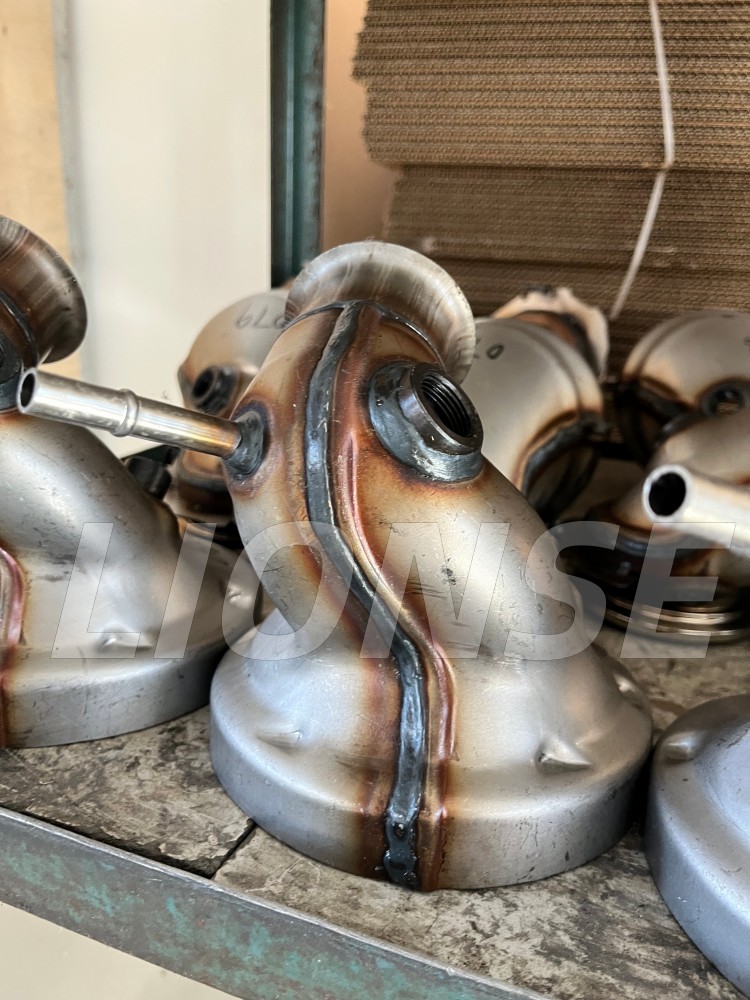 Catalytic converter Inlet Cone With Flange