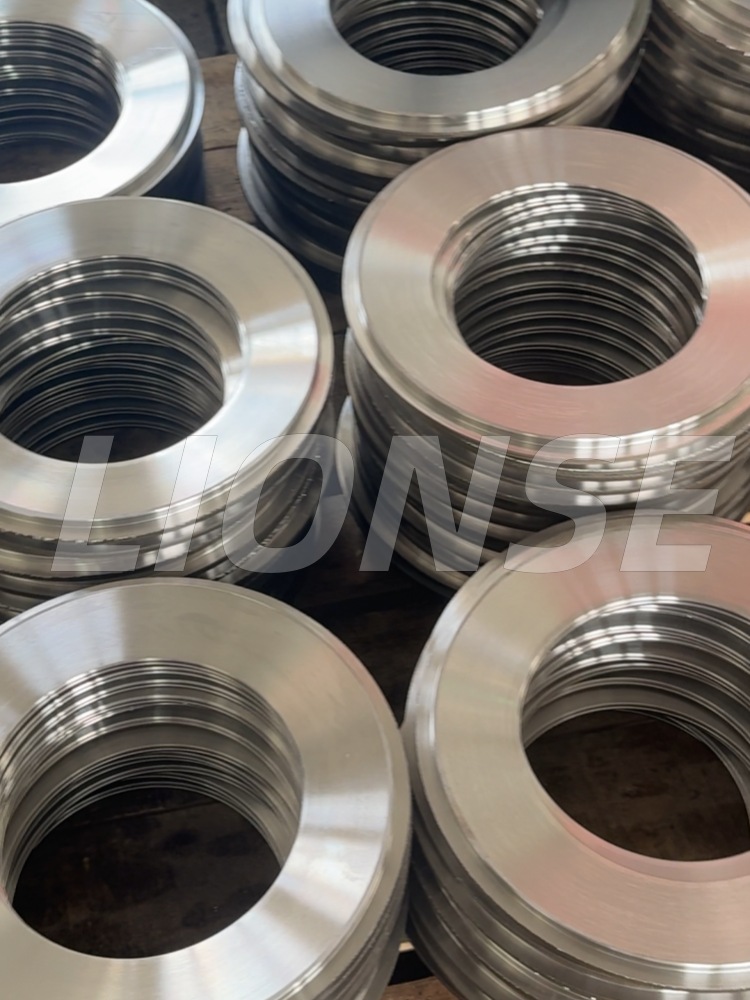 CNC Machined Solid Stainless Steel Flat Gasket