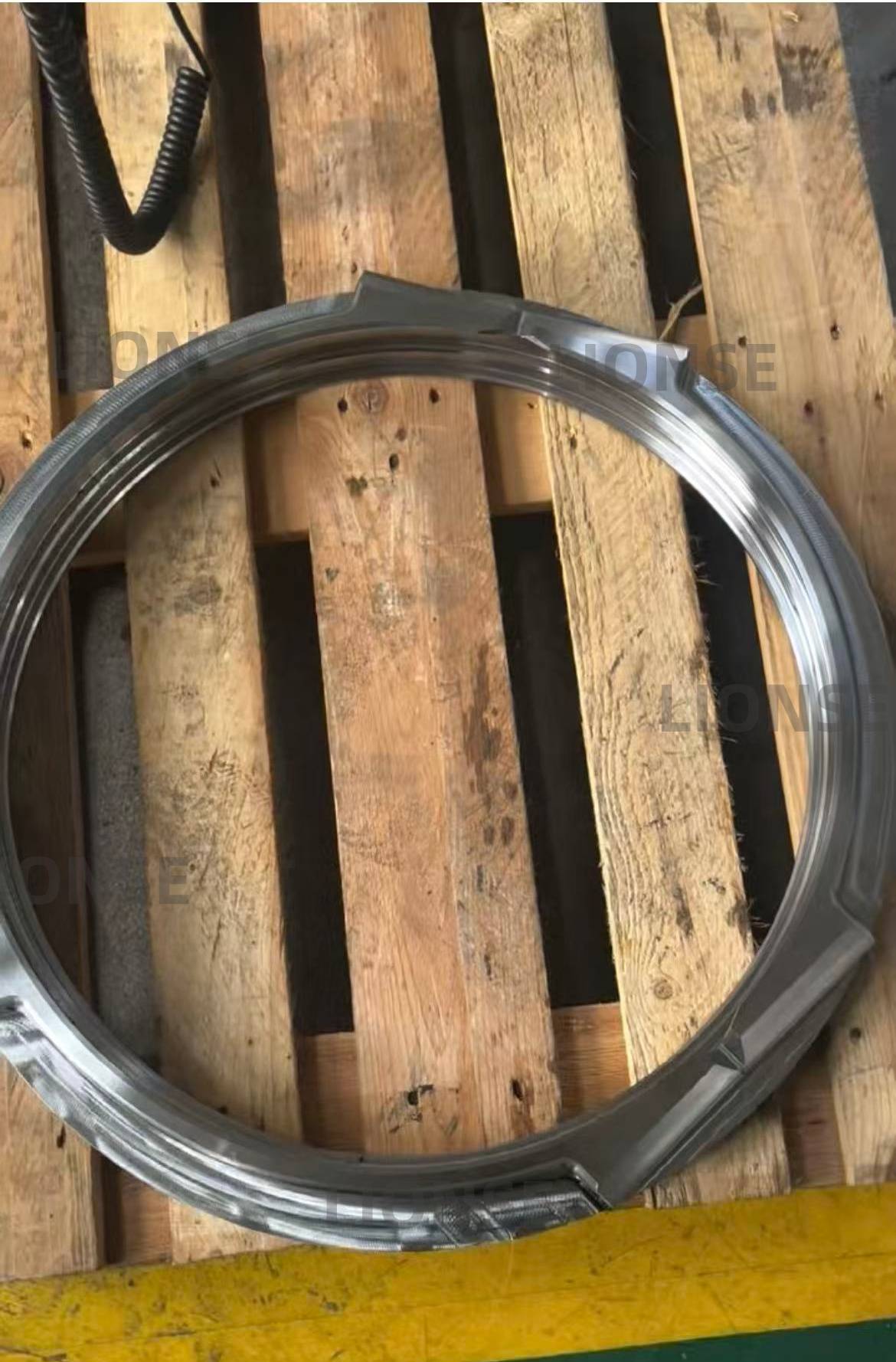 Large Bore Stainless Steel Multi Groove Locking Ring Custom Lugs