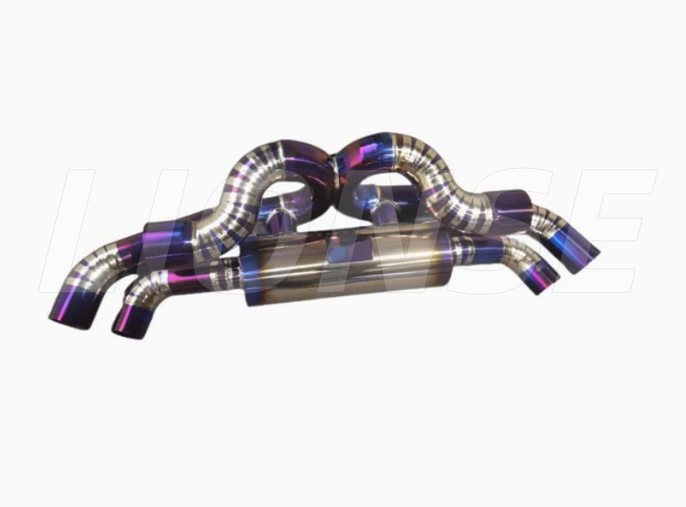 Titanium Alloy Exhaust Pipe With Anodized