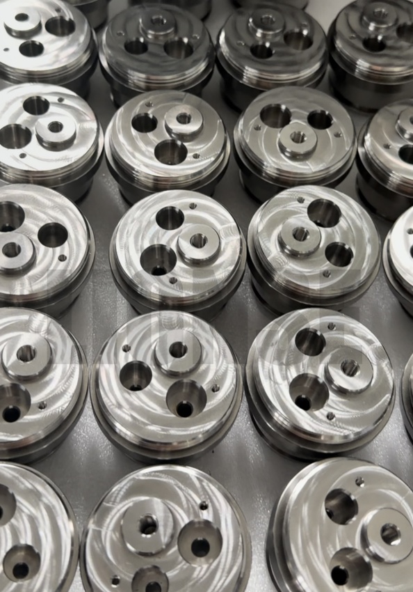 Titanium Deep-Sea Equipment Sealing Chamber End Cap